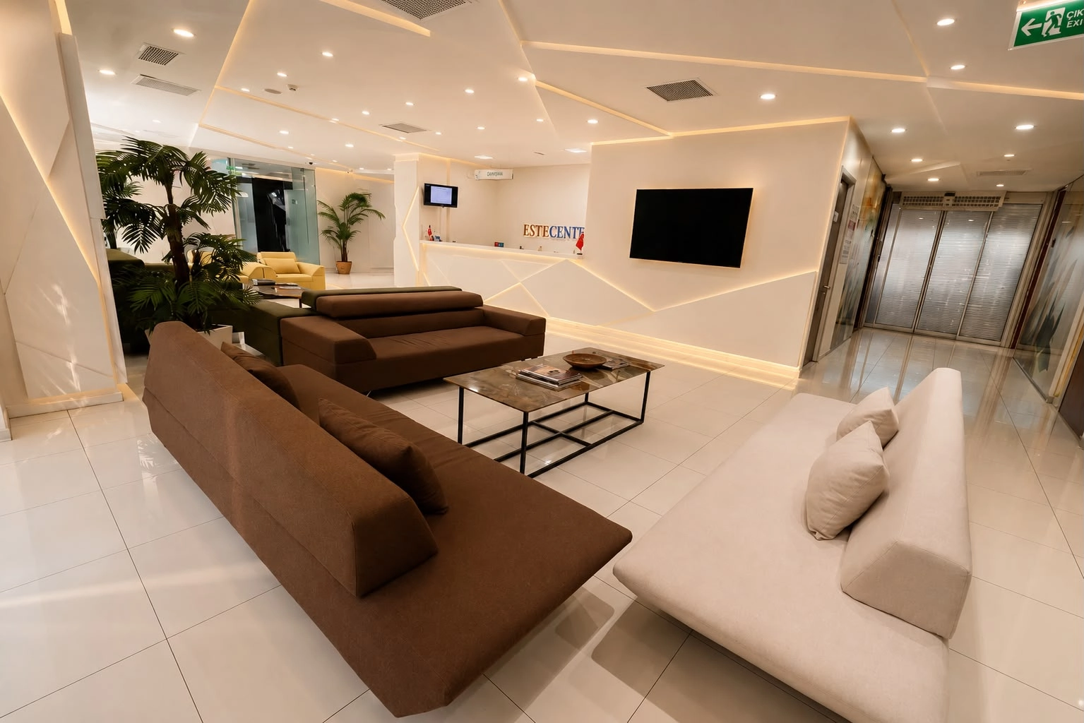 Treatment room at Estecenter